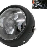 Universal 6.5-Inch LED Projector Headlight for Motorcycles – Stylish, High-Brightness Bike Headlamp
